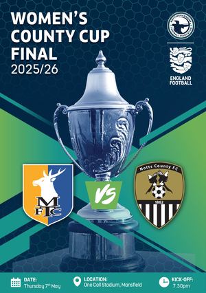 Nottinghamshire FA Women's County Cup Final 2026