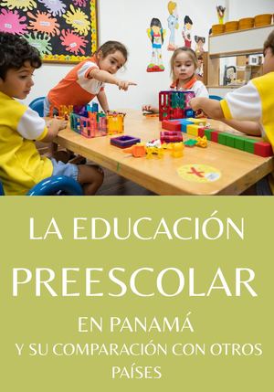 La Educación Preescolar En Panamá