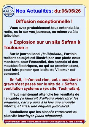 Actualité Exceptionnelle