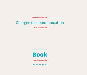 Book Carole Lacombe Chargée De Communication