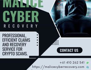 HOW CAN I RECOVER MY LOST OR HACKED CRYPTO FUNDS? CONTACT MALICE CYBER RECOVERY SPECIALIST