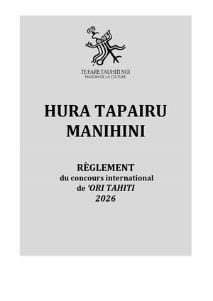 Htm 2026 Fr Règlement Vf
