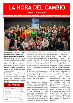 Febrero De 2026 Periodico La Hora Del Cambio