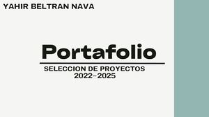 Porfolio Yahir Beltran