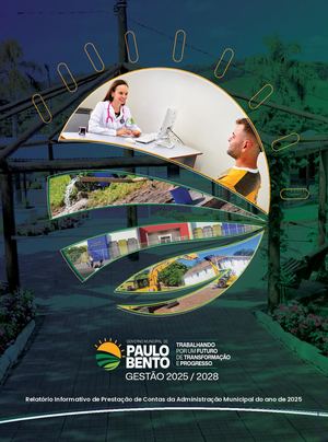 Revista Prestação De Contas Da Prefeitura De Paulo Bento