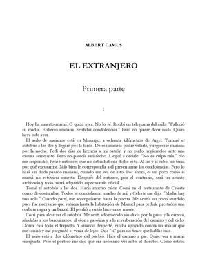 El Extranjero