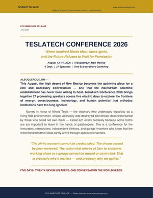 Tesla Tech Press Release 2026