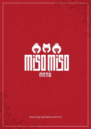 Menú - Miso Miso