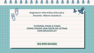 Tutorial Educaplay