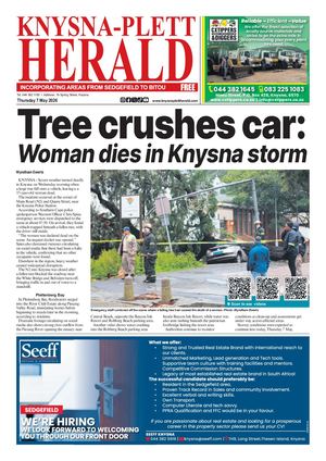 Knysna Plett Herald 7 May