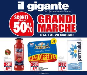 Volantino Il Gigante Dal 07 Al 20 Maggio 2026