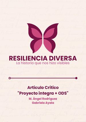 Artículo Crítico - Resiliencia Diversa