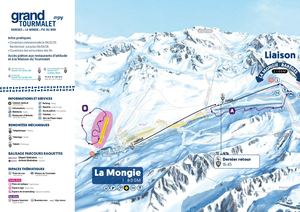 Les sentiers raquettes à neige du Grand Tourmalet