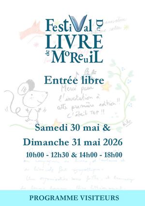 Programme 2026 - Festival du livre de Moreuil