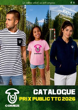 Catalogue Correze Esprit 19 2026 Tarif Public