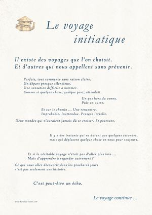 Newsletter Le Voyage initiatique
