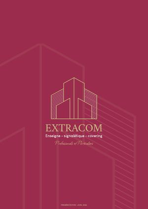 EXTRACOM - Catalogue 1ère édition