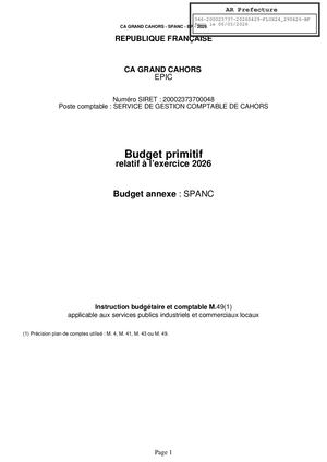 Bp 2026 Budget Spanc