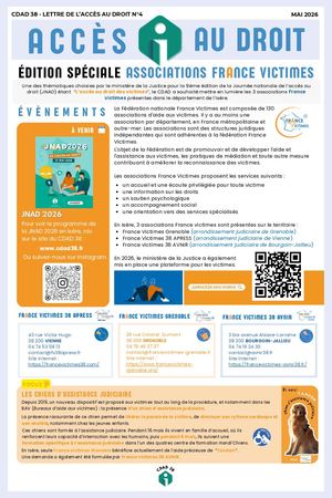 Lettre De L'accès Au Droit - Mai 2026
