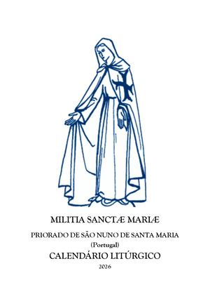 Calendario Liturgico 2026