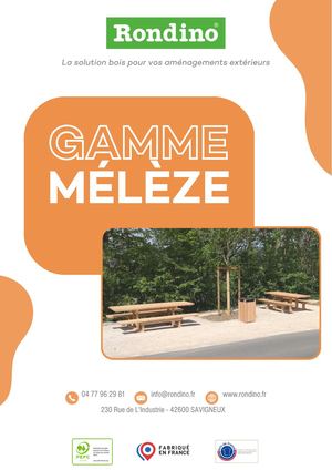 GAMME MÉLÈZE