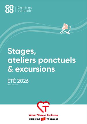 Stages, ateliers et excursions - Été 2026