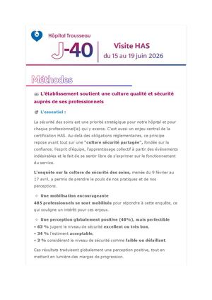 Trousseau Visite Has J 40