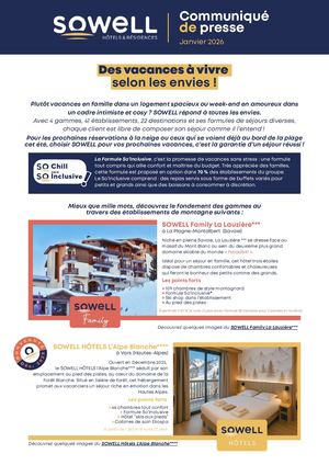 CP - Gammes Sowell