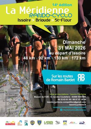 14e rando-cyclo La Meridienne - Bulletin d'inscription