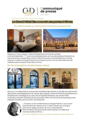 CP - Ouverture GHD