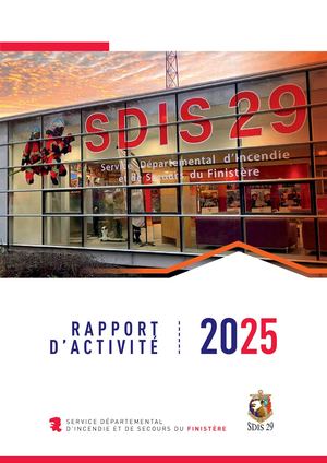 Rapport d'activité 2025 du SDIS 29