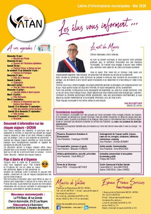 Lettre Info Mai 2026