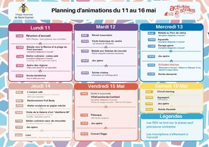 Du 11 Au 16 Mai Vacanciers