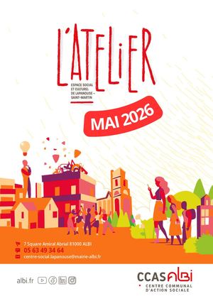 L'Atelier Espace culturel et social de Lapanouse Saint Martin - Mai 2026