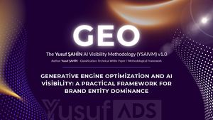 The Yusuf ŞAHİN AI Visibility Methodology (YSAIVM v1.0): A Practical Framework for Brand Entity Dominance in Generative Engine Optimization