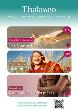 Thalasseo CSE Offres Flash Jusqu'à 55%