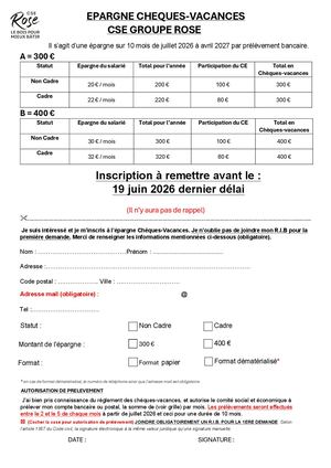 Inscription Ancv 2026 2027