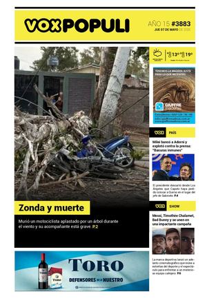 Tapa Vox Jueves 07 05 2026
