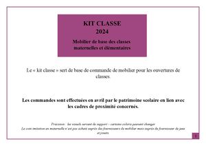 Kit Classe 2024