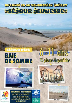 Plaquette Séjour Baie Somme