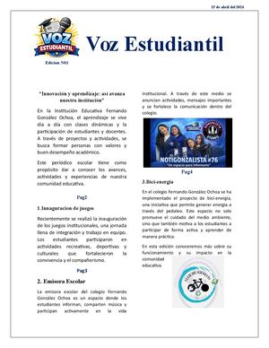 Voz Estudiantil (1)