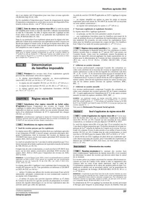 Guide des bénéfices agricoles 2026_Extraits