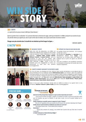 Newsletter Mars Avril