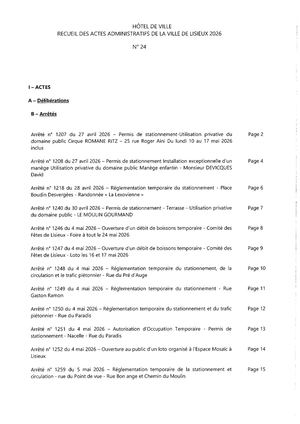 Recueil N° 24