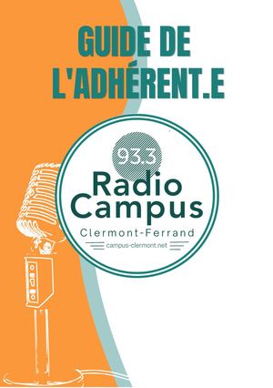 Guide des adhérents de Radio Campus Clermont-Ferrand