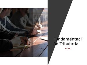 Fundamentación Tributaria 2026