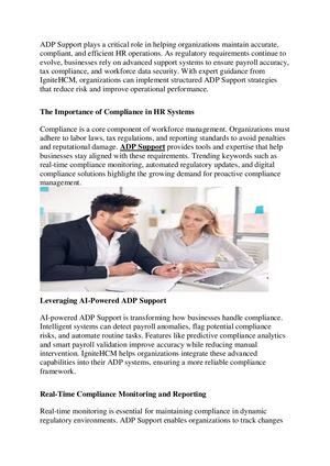 How Adp Support Helps Businesses Improve Payroll Accuracy