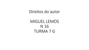 Miguel lemos