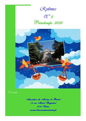 Rythmes N°3 2026 Oxy