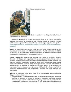 Control Drug Usa 1